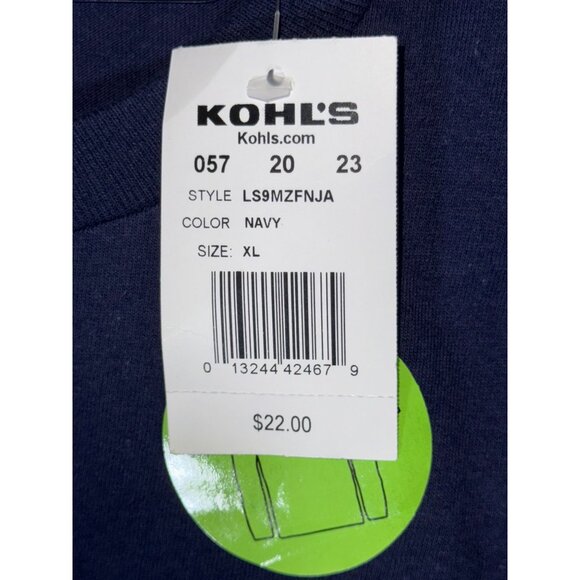 Ninja Boys Navy Blue Long Sleeve Video Game T- Shirt, Size XL, NWT - Picture 3 of 5